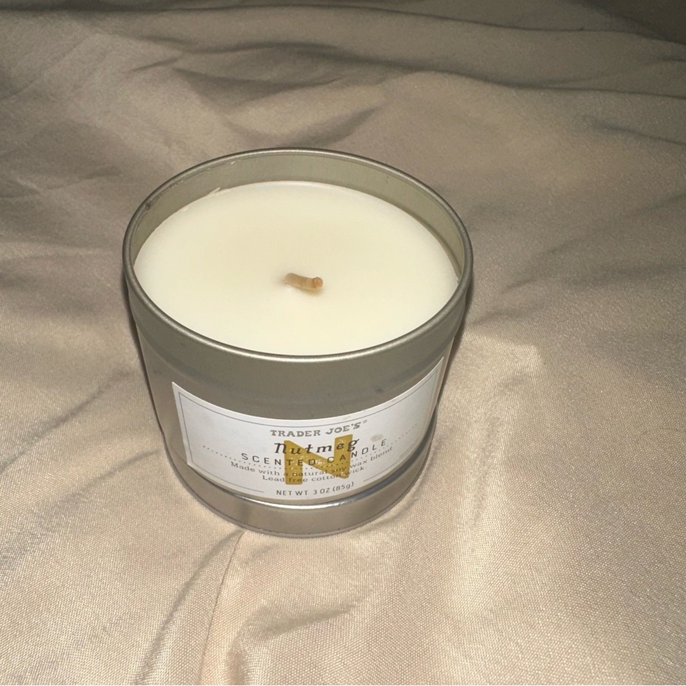 Trader Joe’s: Nutmeg Scented Candle